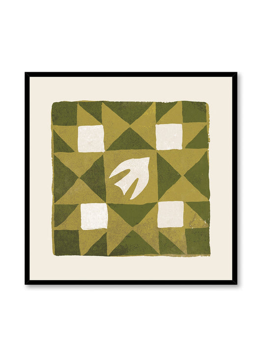 Quilt Square III, Poster