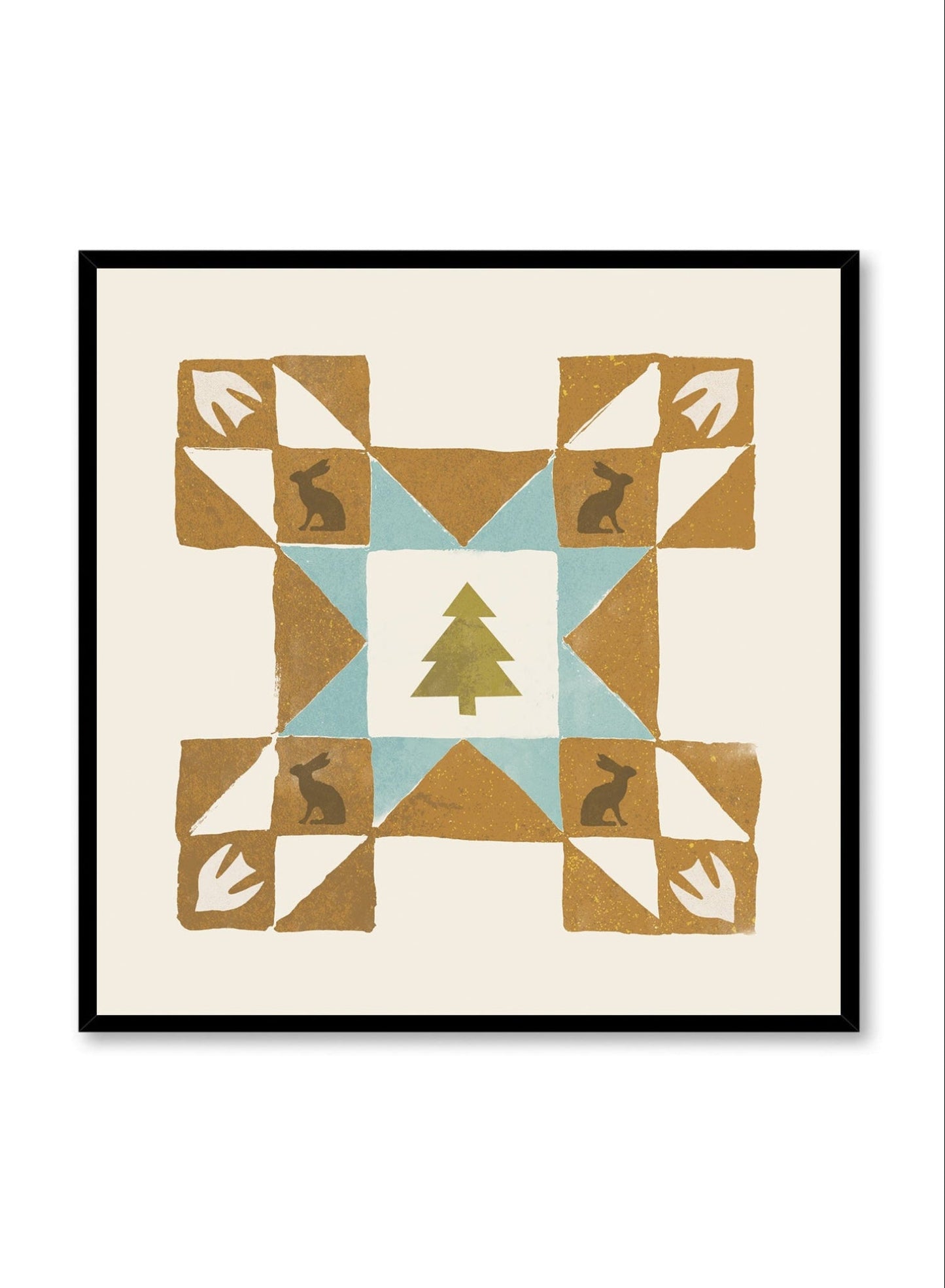 Quilt Square IV, Poster